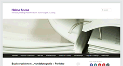Desktop Screenshot of fotografie.helma-spona.de